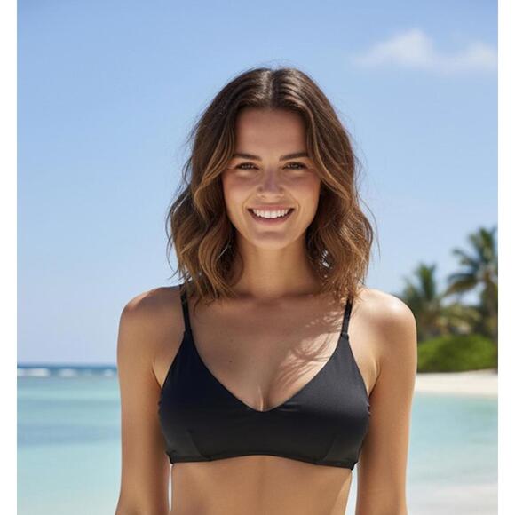 Shade & Shore Other - Black Shade & Shore Two-Piece Bikini Top L